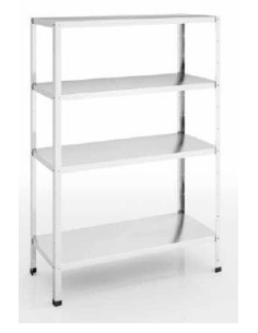 ESTANTERIA INOX. DE PIE DESMONTABLE ALTURAS
