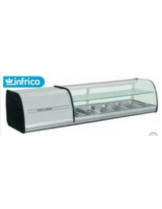 ENFRIADOR DE TAPAS DOBLE PISO 4 BAND. VET4DP INFRICO