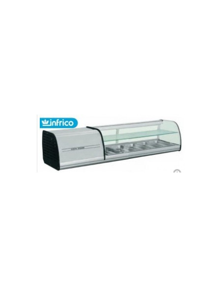 ENFRIADOR DE TAPAS DOBLE PISO 4 BAND. VET4DP INFRICO