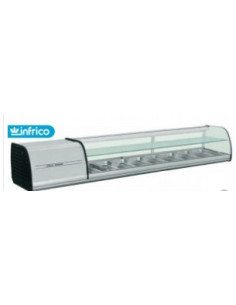 ENFRIADOR DE TAPAS DOBLE PISO 48BAND. VET8DP INFRICO