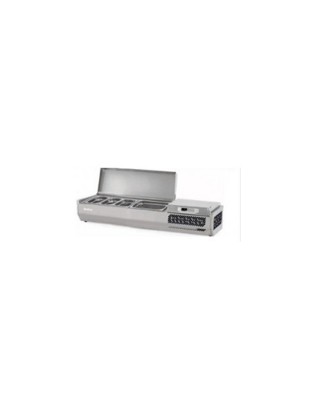 VITRINA PARA INGREDIENTES B 1/3 VIP1330 TAPA INFRICO