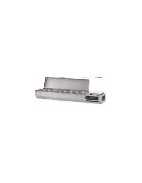 VITRINA PARA INGREDIENTES B 1/3 VIP1980 TAPA INFRICO