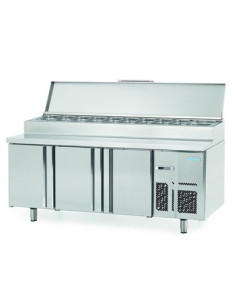 MESA REFRIGERADA 3P  PARA ENSALADAS INFRICO FONDO 70