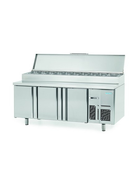 MESA REFRIGERADA 3P  PARA ENSALADAS INFRICO FONDO 70