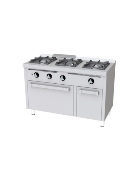 COCINA 3F HORNO 1200X600X880 C3F600H