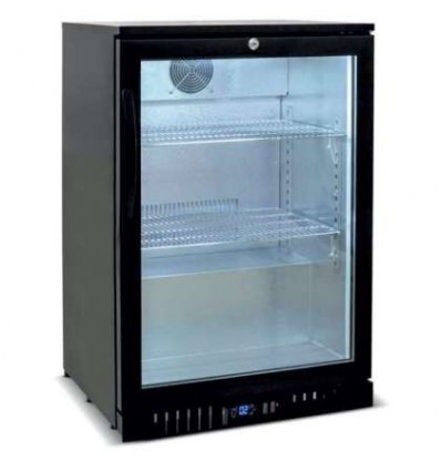 MBH - Botellero frigorífico expositor 2 puertas de cristal para hostelería.  Enfriador de botellas refrigerado profesional para bar y restaurante. :  : Hogar y cocina