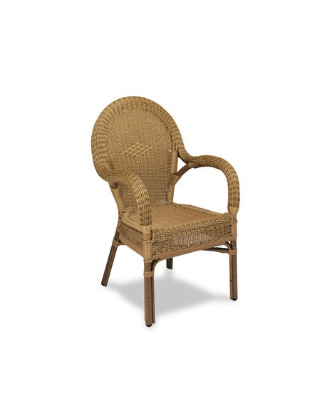 SILLÓN TUBO ALUM. PLASTIF. M286
