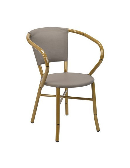 SILLÓN TUBO ALUM. PLASTIF. M2605