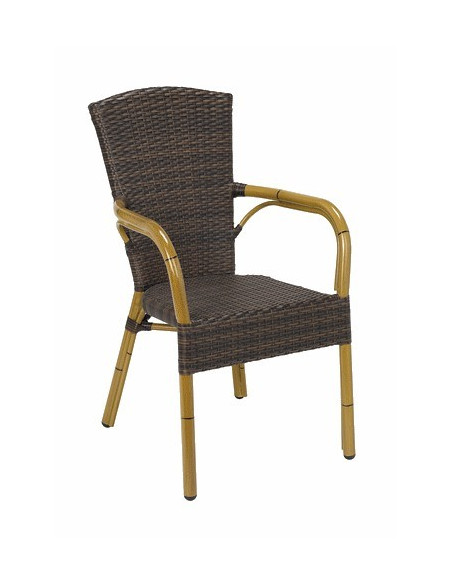 SILLÓN TUBO ALUM.PLASTIF. M264