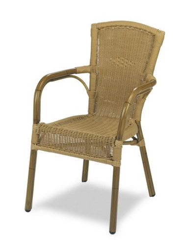 SILLÓN TUBO ALUM.PLASTIF. M264
