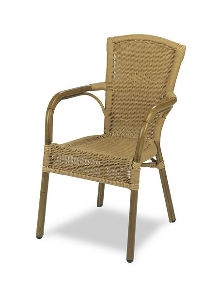 SILLÓN TUBO ALUM.PLASTIF. M264