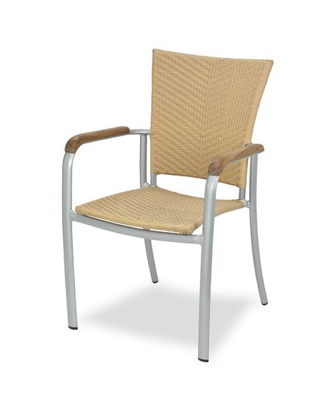 SILLÓN TUBO ALUM. PLASTIF. M261