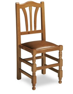 SILLA MADERA PINO M12
