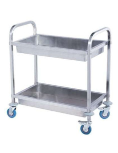 CARRO DE RECOGIDA 2 ESTANTES.