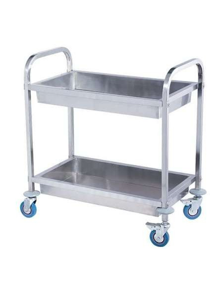 CARRO DE RECOGIDA 2 ESTANTES.