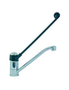 Grifo mono palanca larga caño alto