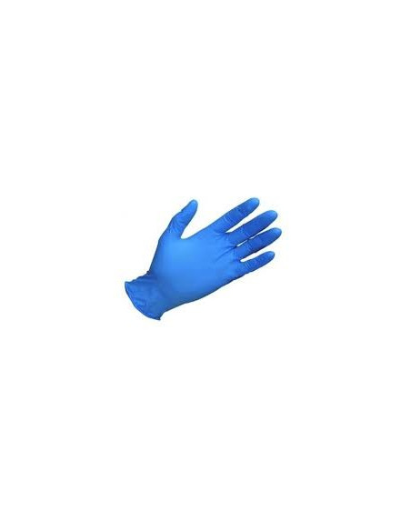 GUANTES LATEX DESECHABLES AZUL