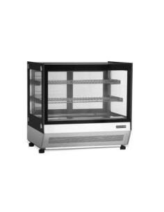 Vitrina refrigerada sobremostrador Cristal Recto 700X560X670