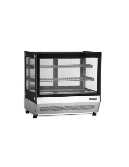 Vitrina refrigerada sobremostrador Cristal Recto 700X560X670