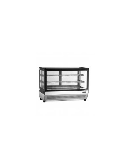 Vitrina refrigerada sobremostrador Cristal Recto 900X560X670