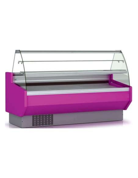 Vitrina Refrigerada Cristal Curvo pastelería 1305x940x1235