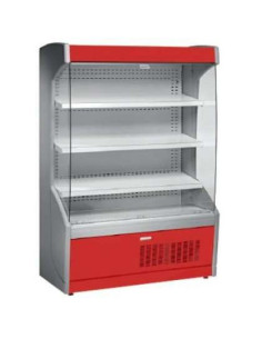 Mural Refrigerado Expositor 4 Estantes 1017X700X1998 Rojo.