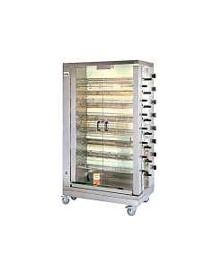 Asador de pollos doble 15 espadas MCM