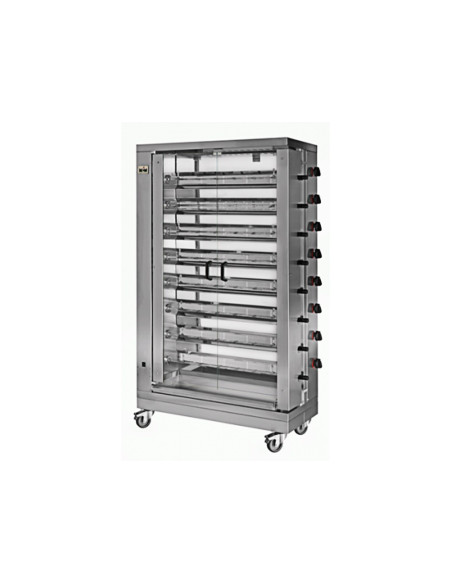 Asador de pollos a gas 8 espadas MCM