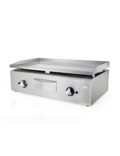 Plancha 900 a gas cromo 90x50x32.