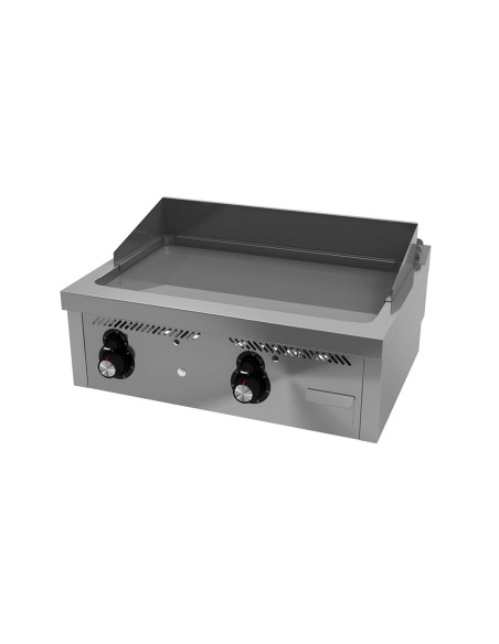 Fry-top a gas 600 cromo sobremesa 60x60x41.