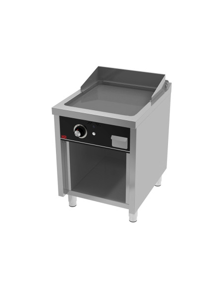 Fry-top a gas 600 rectif  estante 60x75x95