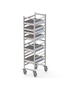 Carro bandejero GN1/1 16 bandejas 46X64X710.