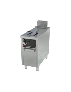 Freidora gas 20L estante 40x93x103.