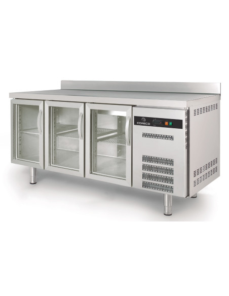 Mesa fría GN1/1 3 p/cristal 180x70x85.