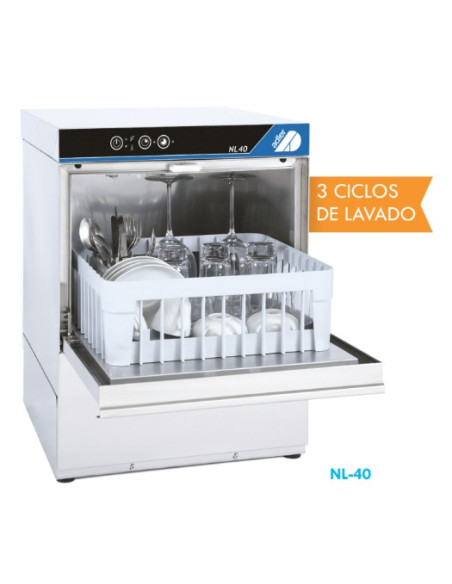 LAVAVAJILLAS INDUSTRIAL 40X40 MOD. NL40 ADLER