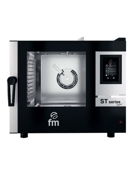 Horno convección mixto eléctrico 6 band GN1/1