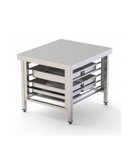 Mesa soporte para horno 85x85x70
