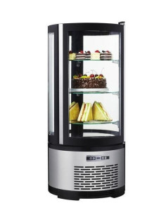 Vitrina refrigerada pastelería con rotación