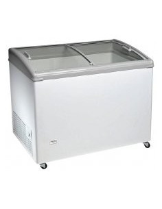 Congelador vertical p/cristal curvo 128x67x90.