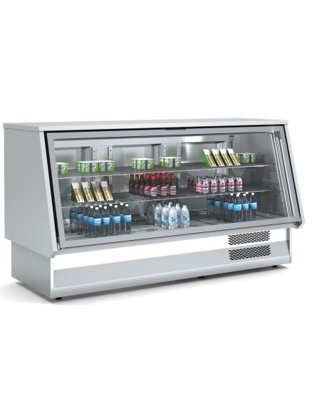 MOSTRADOR REFRIGERADO CERRADO 130X85X109