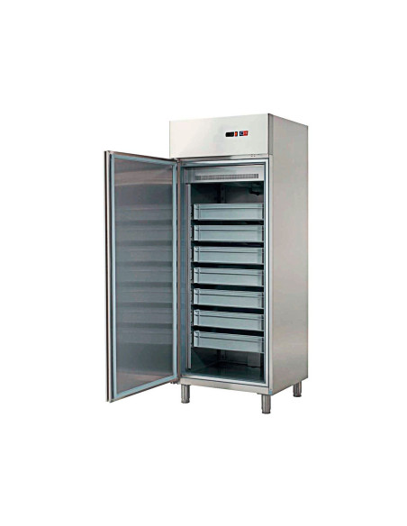 Armario refrigerado pescado 7 contenedores 76x73x200.