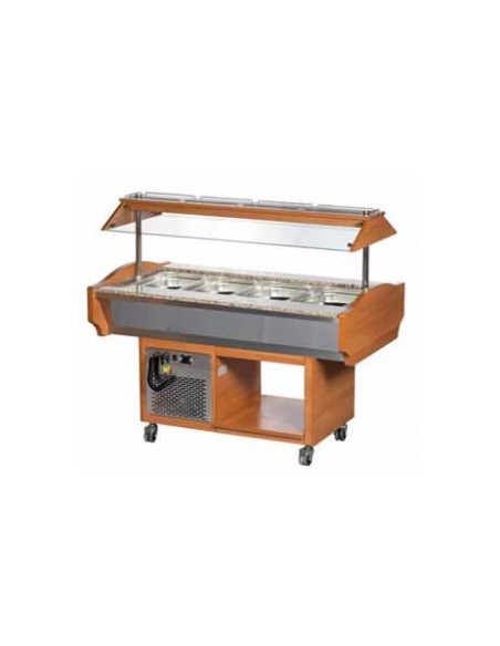 BUFFET CALIENTE GASTRO 4 CUBETAS GN1/1