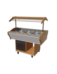 BUFFET GASTRO CALIENTE 3 GN1/1