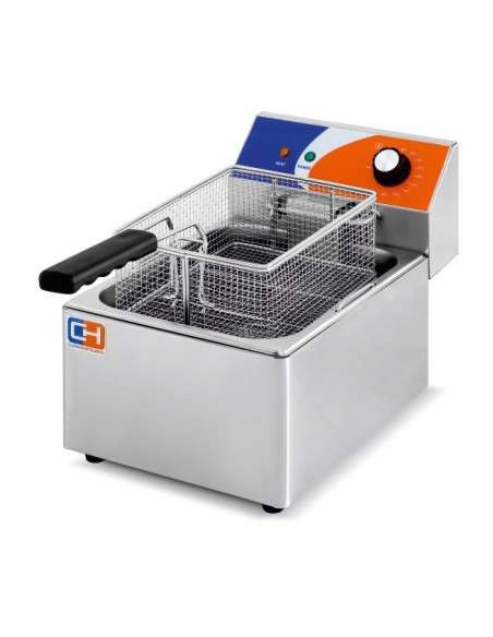 Freidora eléctrica sobremesa 6 litros