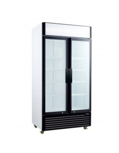 Armario expositor refrigerado 2 puertas batientes