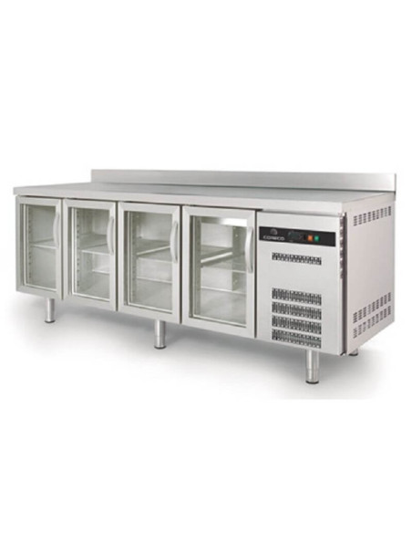 MESA FRÍA GN1/1 250*70 P.CRISTAL