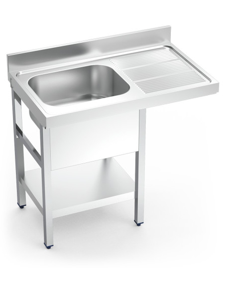 Fregadero escurridera derecha 120x60x85
