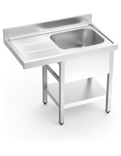 Fregadero escurridera izquierda 120x60x85