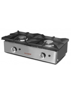 Cocina 2 fuegos a gas sobremesa