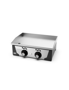 Plancha 600 gas cromo 60x47x23